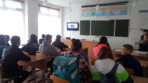 Классный час на тему вреда наркотиков прошел в средней общеобразовательной школе станицы Малодельской