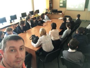 Активисты ОО «Общее дело» провели интерактивное занятие для учащихся школы № 2 города Нягань