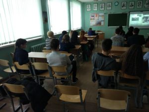 Лекция в средней школе №150 г. Казани