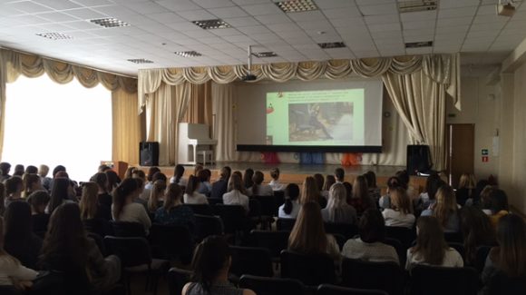 Больше сотни школьников из города Люберцы посмотрели фильм ОО «Общее дело» — «Тайна природы женщины»