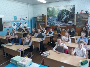 Школьники из поселка Новатор Вологодской области посмотрели мультфильм «Опасное погружение»