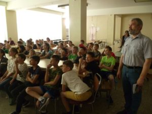 Активисты ОО "Общее дело" провели профилактические встречи в лагере "Орленок"
