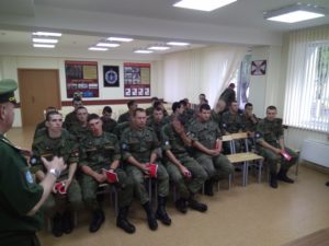 Общее дело на встрече с военнослужащими Центра саперов п. Нахабино Московской области