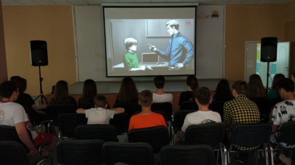 Лекция в детском лагере «Заречье» Республики Татарстан