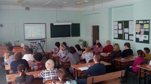 Общее дело в на встрече с педагогами Калачинской средней общеобразовательной школе №2 Омской области
