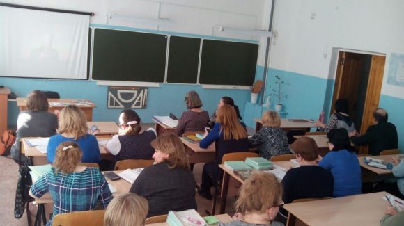 Общее дело на встрече с педагогами средней общеобразовательной школе №4 г. Калачинска Омской области