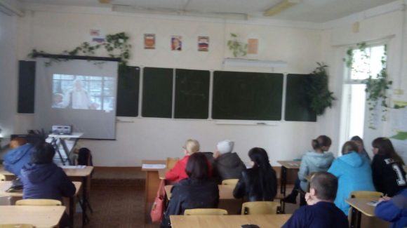 Общее дело на родительском собрании Калачинской общеобразовательной школы №2 Омской области