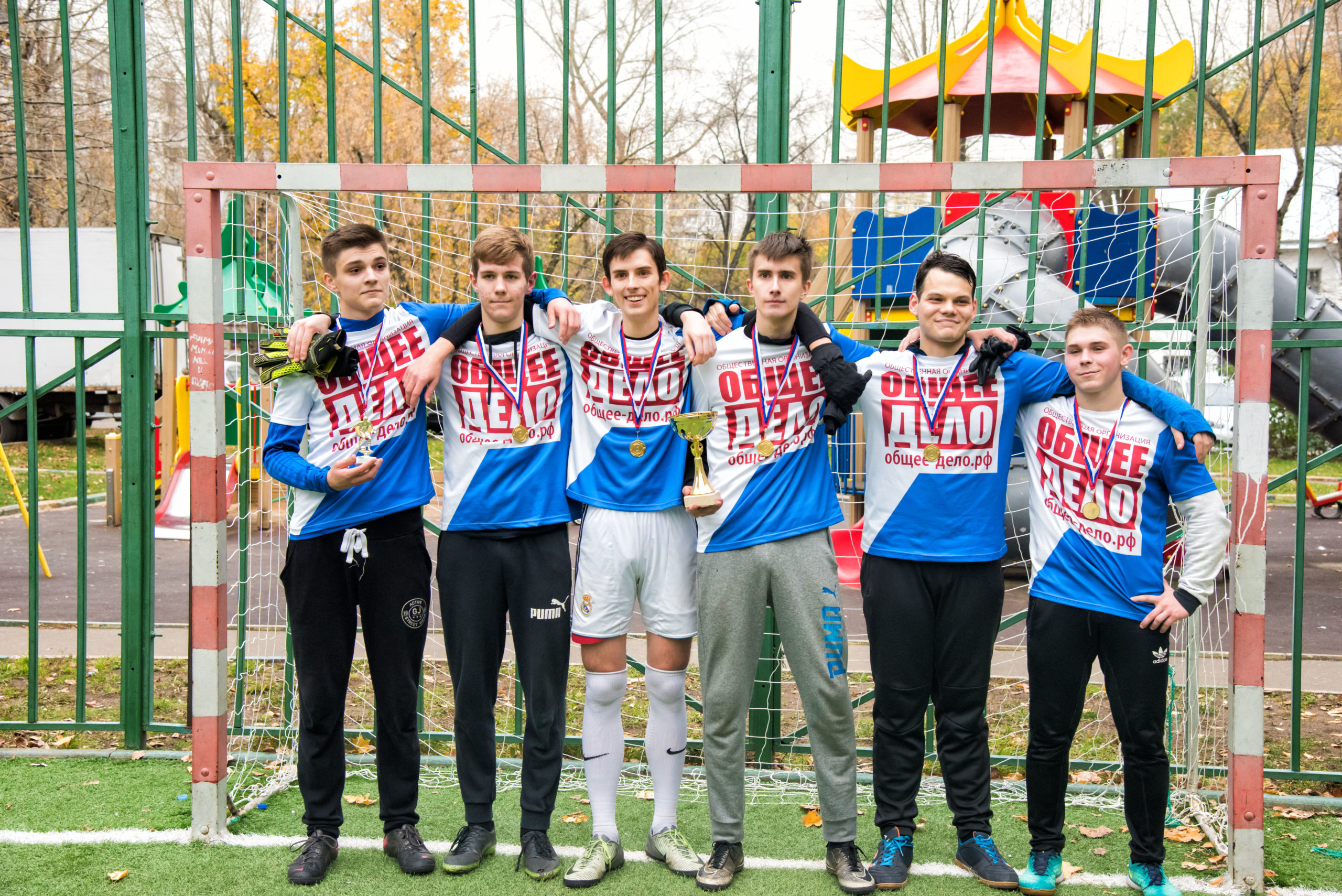 Футбольная команда Общее дело одержала победу в турнире Люблинской футбольной лиги