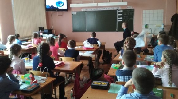 Общее дело в школе №15 поселка Краснооктябрьский Волгоградской области