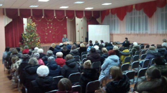 «Общее дело» на родительском собрании в школе № 41 города Омска