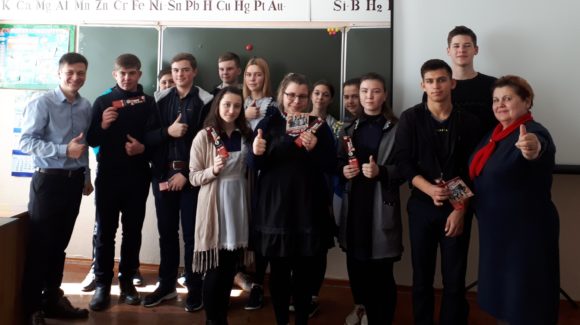 Общее дело в Кутейниковской средней школе Милютинского района Ростовской области