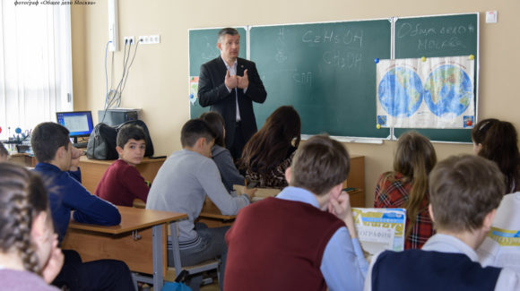 Общее дело в школе №11 в городе Долгопрудный, Московская область