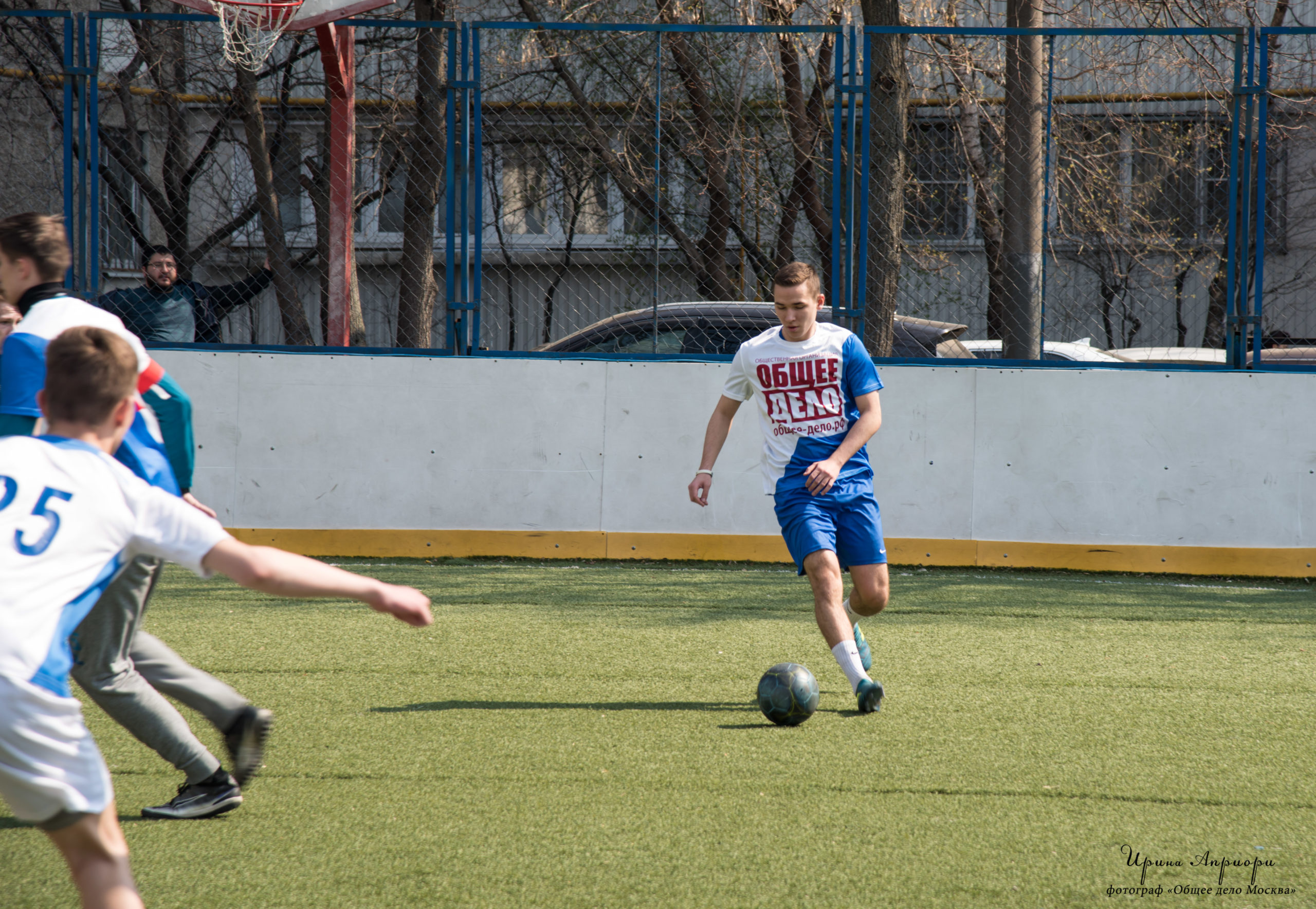Команда “Общее дело” на турнире по мини-футболу в Москве