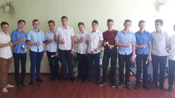 Занятия с учениками Селивановской среднеобразовательной школы