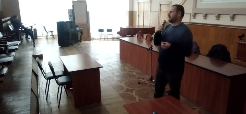 Урок трезвости со студентами Донецкого национального технического университета