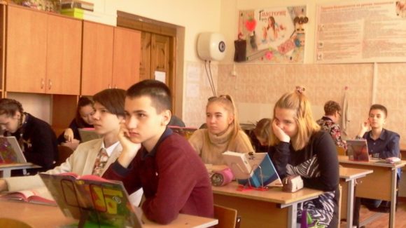 Занятия по фильму «История одного обмана» в средней школе №78 Волгограда