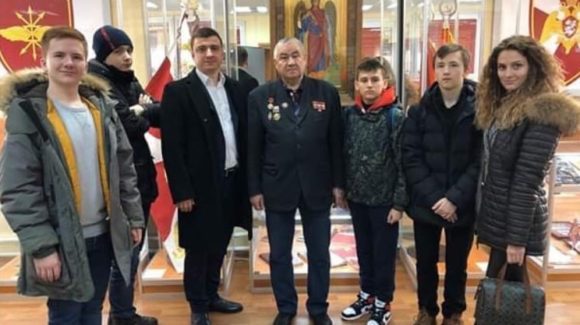 «Урок мужества» для подмосковных подростков на базе Центрального узла связи Российской гвардии