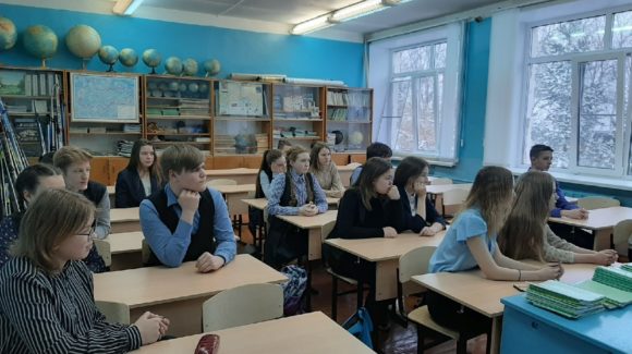 Волонтер-активист «Общего Дела» Наталья Ивашевская провела своё первое занятие в школе №9 г.Великий Устюг