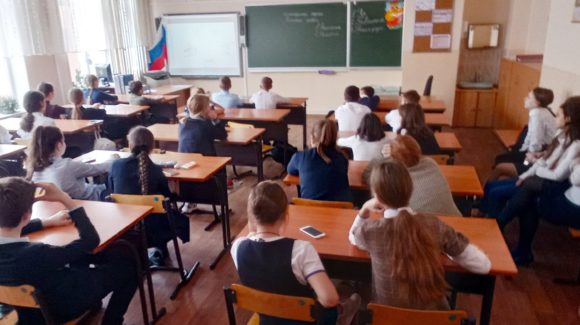 В лицее №9 г.Волгограда прошел профилактический урок для 6 классов