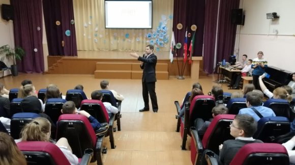 Профилактические лекции в средней школе №161 г. Казани