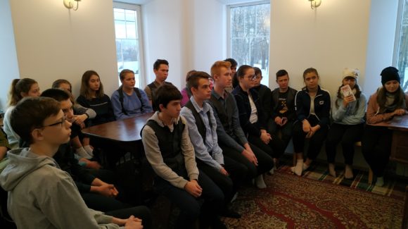 Встреча с ребятами младших и старших классов Адышевской средней школы