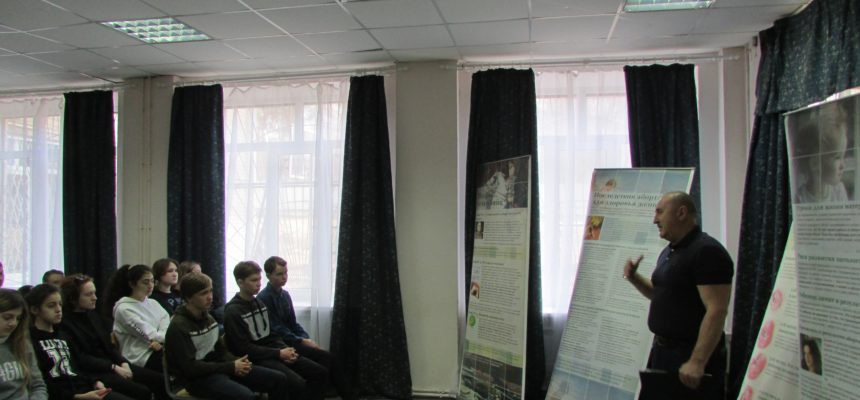 Профилактическая встреча с учащимися кисловодской школы №12
