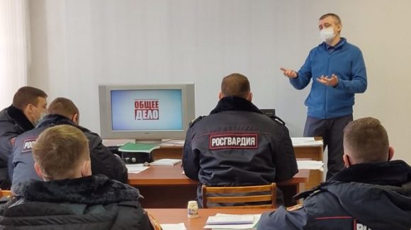 «Общее Дело» приняло участие в профилактических мероприятиях Управления Росгвардии по Вологодской области