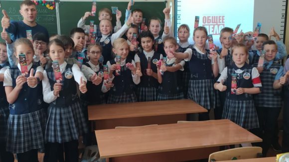 Занятие по профилактике употребления алкоголя в средней школе №1 г. Чистополя Республики Татарстан