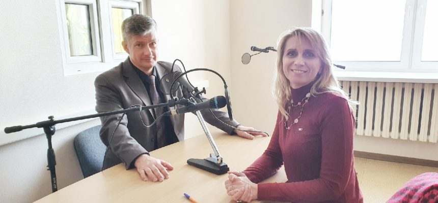 Представители московского отделения «Общего Дела» на чукотском радио «Пурга ФМ»