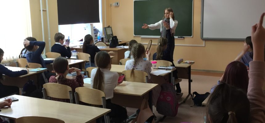 В гимназии №6 города Томска было проведено профилактическое занятие о вреде курения