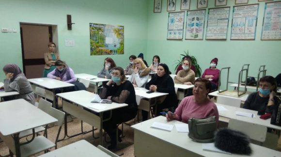 Встреча с родителями семиклассников школы №5 Альметьевска