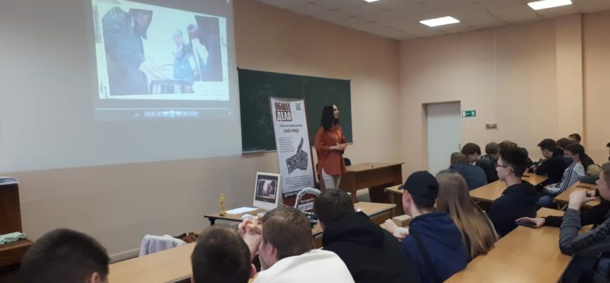 Очередная кино-встреча для первокурсников Тольяттинского политехнического колледжа