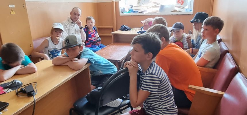 Очередная встреча с детьми детско-юношеской спортивной школы г.Родники