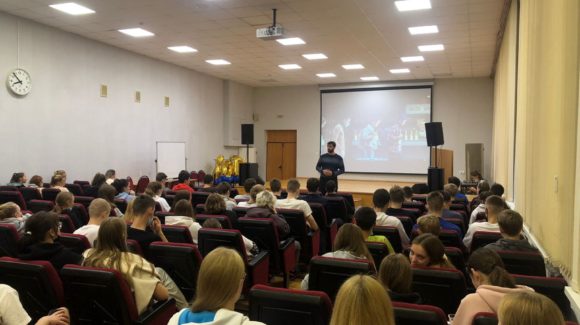 Два профилактических занятия для студентов Училища олимпийского резерва г.Екатеринбурга