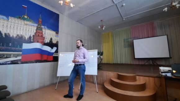 Занятия в рамках проекта «Сверстник-сверстнику» для ребят и педагогов Шарьинского района