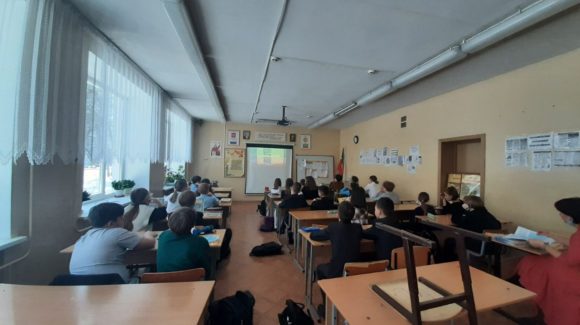 Два урока по профилактике курения в казанской средней школе №24