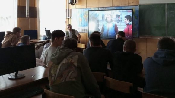 Очередная встреча со студентами Вытегорского политехнического техникума
